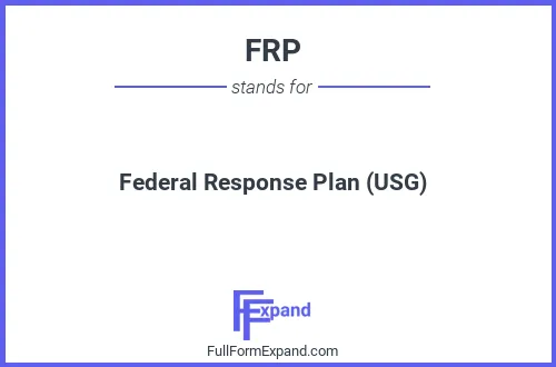 Full form of FRP