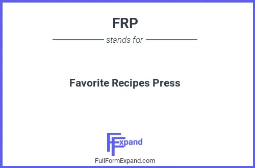 Full form of FRP