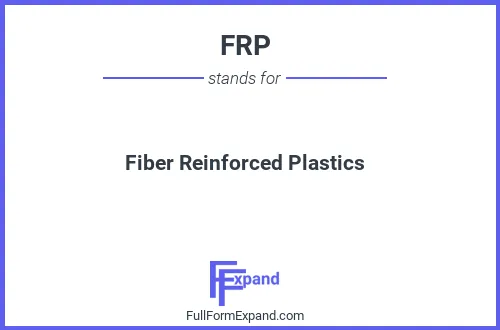 Full form of FRP