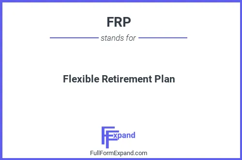 Full form of FRP