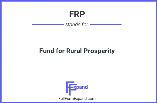 Full form of FRP