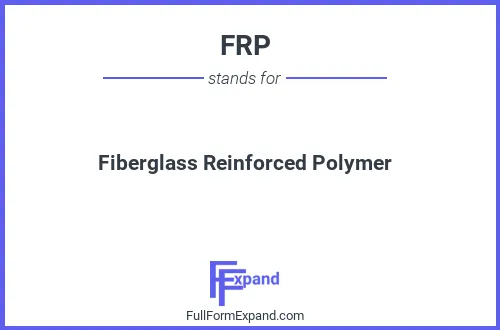 Full form of FRP