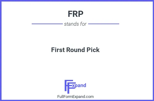 Full form of FRP