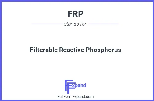 Full form of FRP