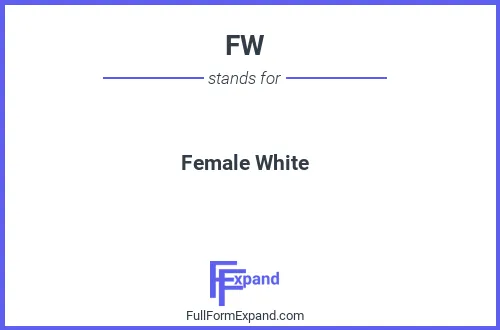 Full form of FW