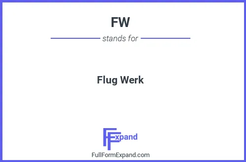 Full form of FW