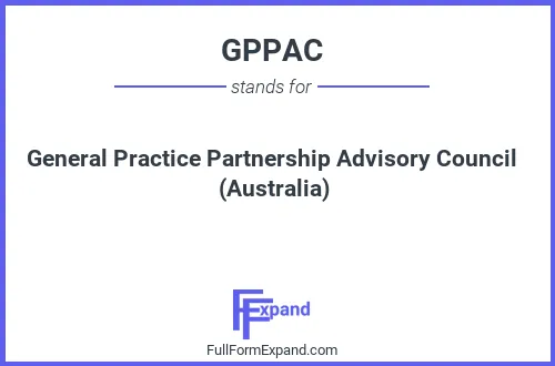 Full form of GPPAC