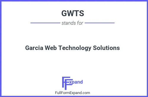 Full form of GWTS