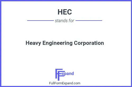 Full form of HEC