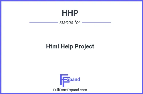 Full form of HHP