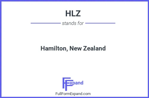 Full form of HLZ