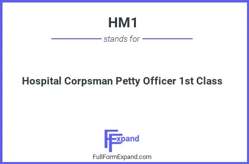Full form of HM1
