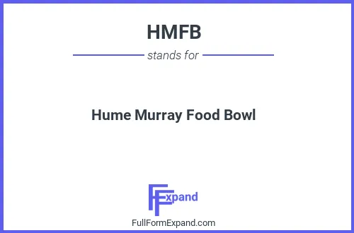Full form of HMFB