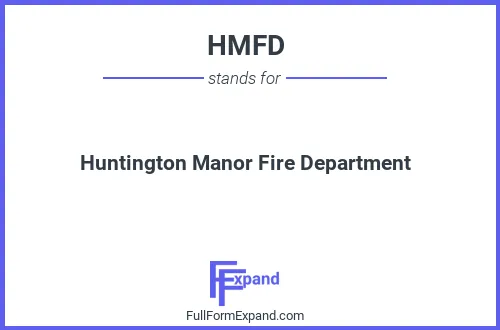 Full form of HMFD