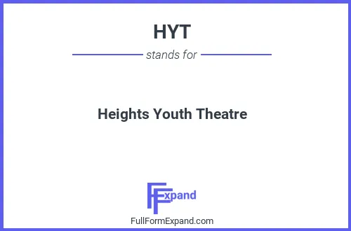 Full form of HYT