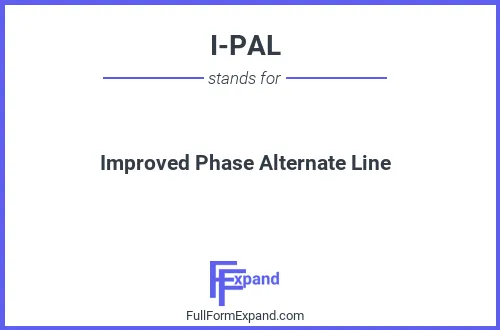 Full form of I-PAL