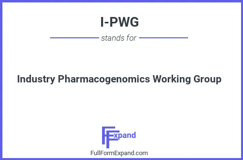 Full form of I-PWG