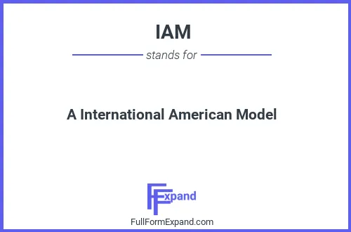 Full form of IAM