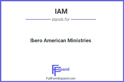 Full form of IAM