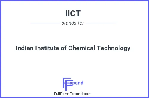 Full form of IICT