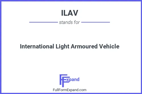 Full form of ILAV