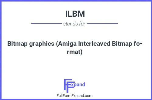Full form of ILBM