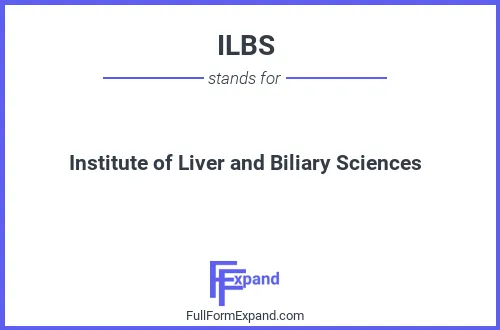 Full form of ILBS