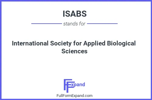 Full form of ISABS