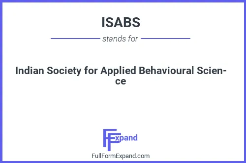 Full form of ISABS