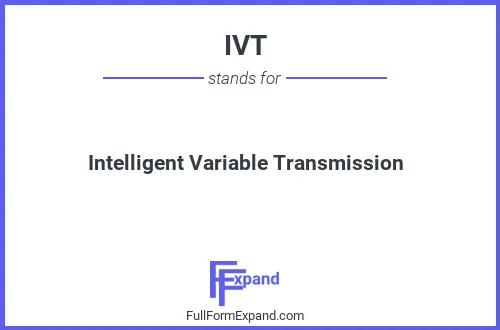 Full form of IVT