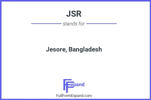 Full form of JSR