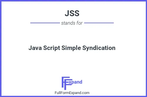 Full form of JSS