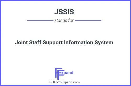 Full form of JSSIS