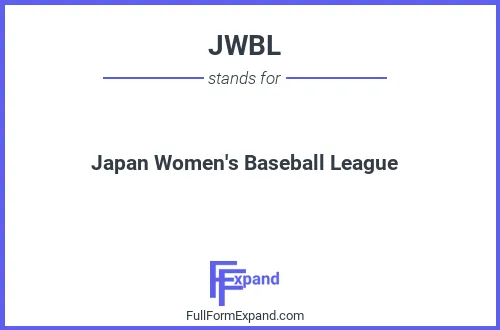 Full form of JWBL