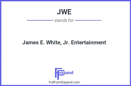 Full form of JWE