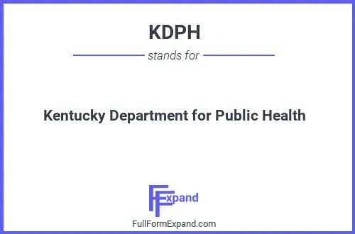 Full form of KDPH