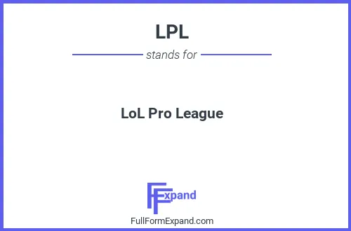 Full form of LPL