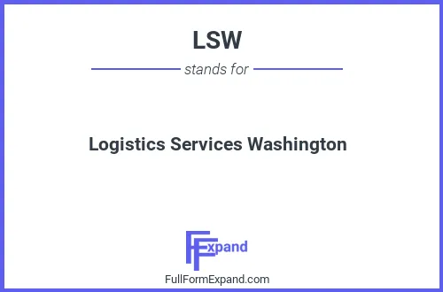 Full form of LSW