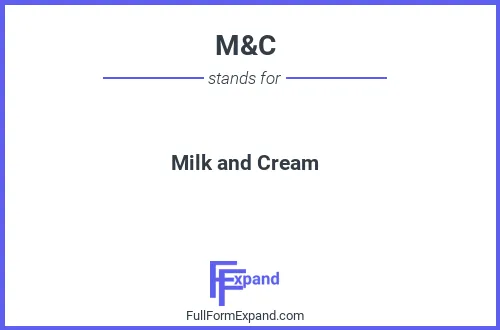 Full form of M&C