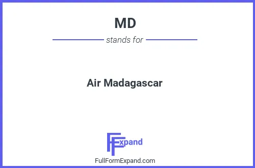 Full form of MD