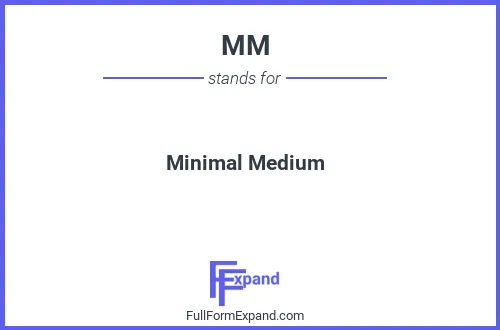 Full form of MM