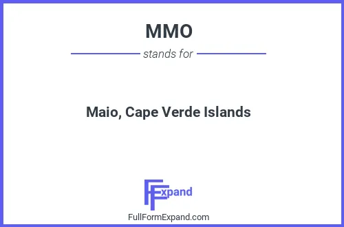 Full form of MMO