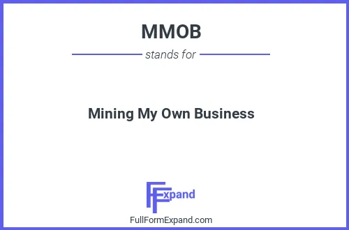 Full form of MMOB