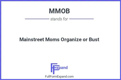 Full form of MMOB