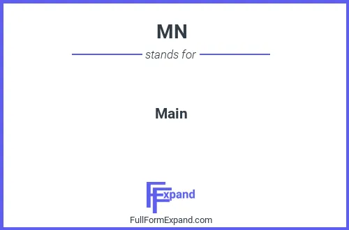 Full form of MN
