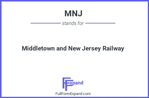 Full form of MNJ