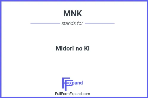 Full form of MNK