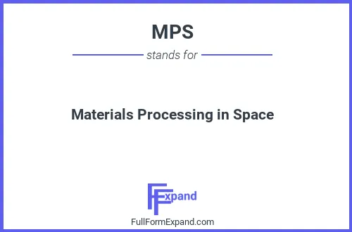 Full form of MPS