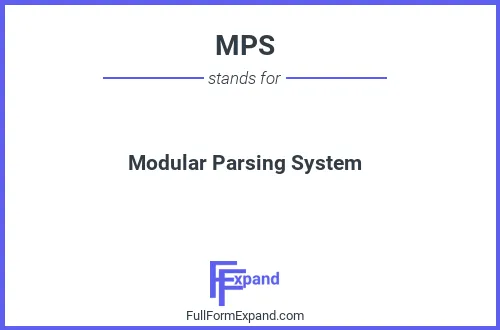 Full form of MPS