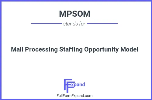 Full form of MPSOM